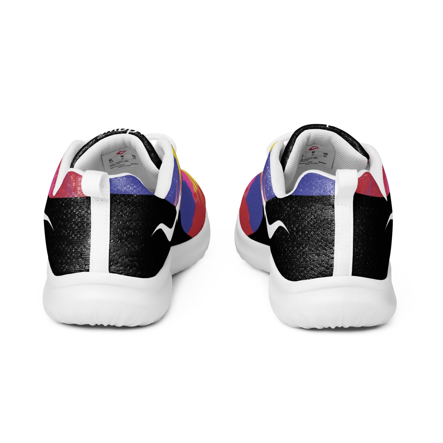 Daws running black and multi color Women’s athletic shoes