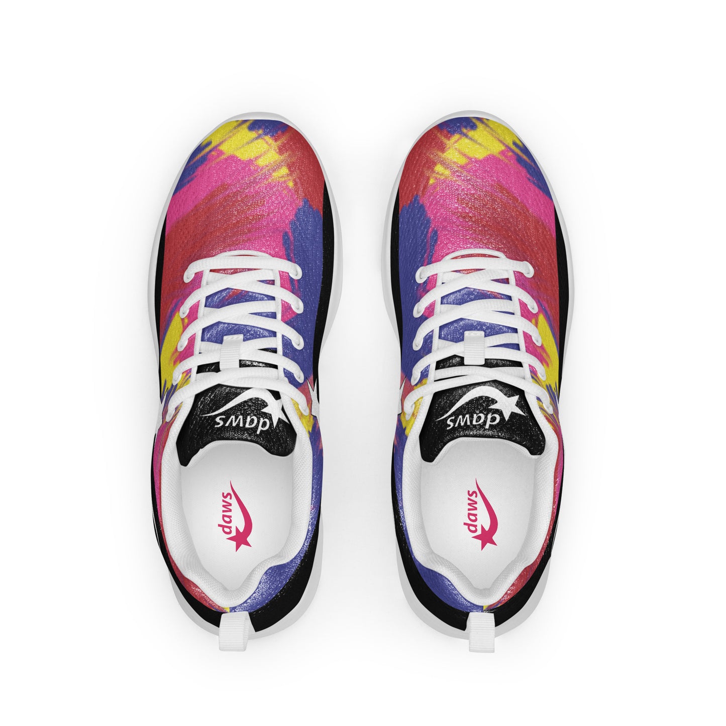 Daws running black and multi color Women’s athletic shoes