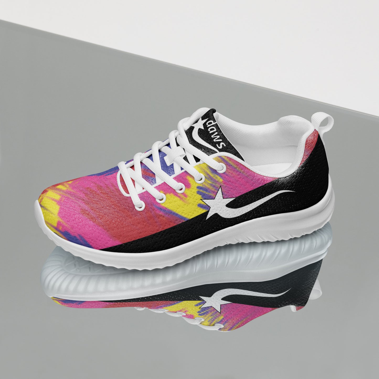 Daws running black and multi color Women’s athletic shoes