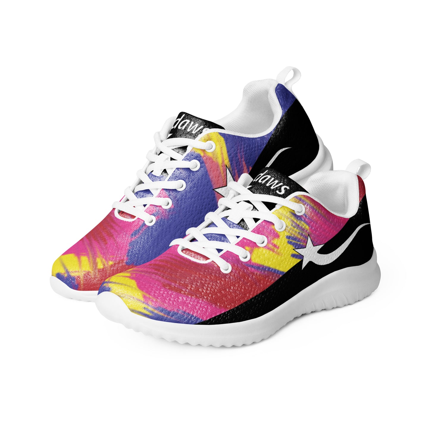 Daws running black and multi color Women’s athletic shoes