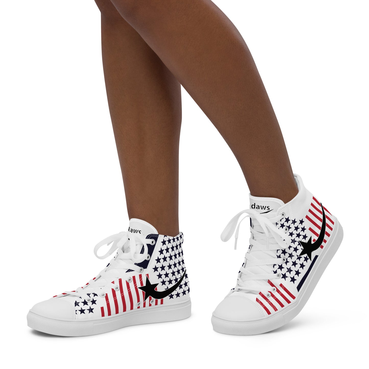 Daws Starswag Women’s high top canvas shooting star shoes