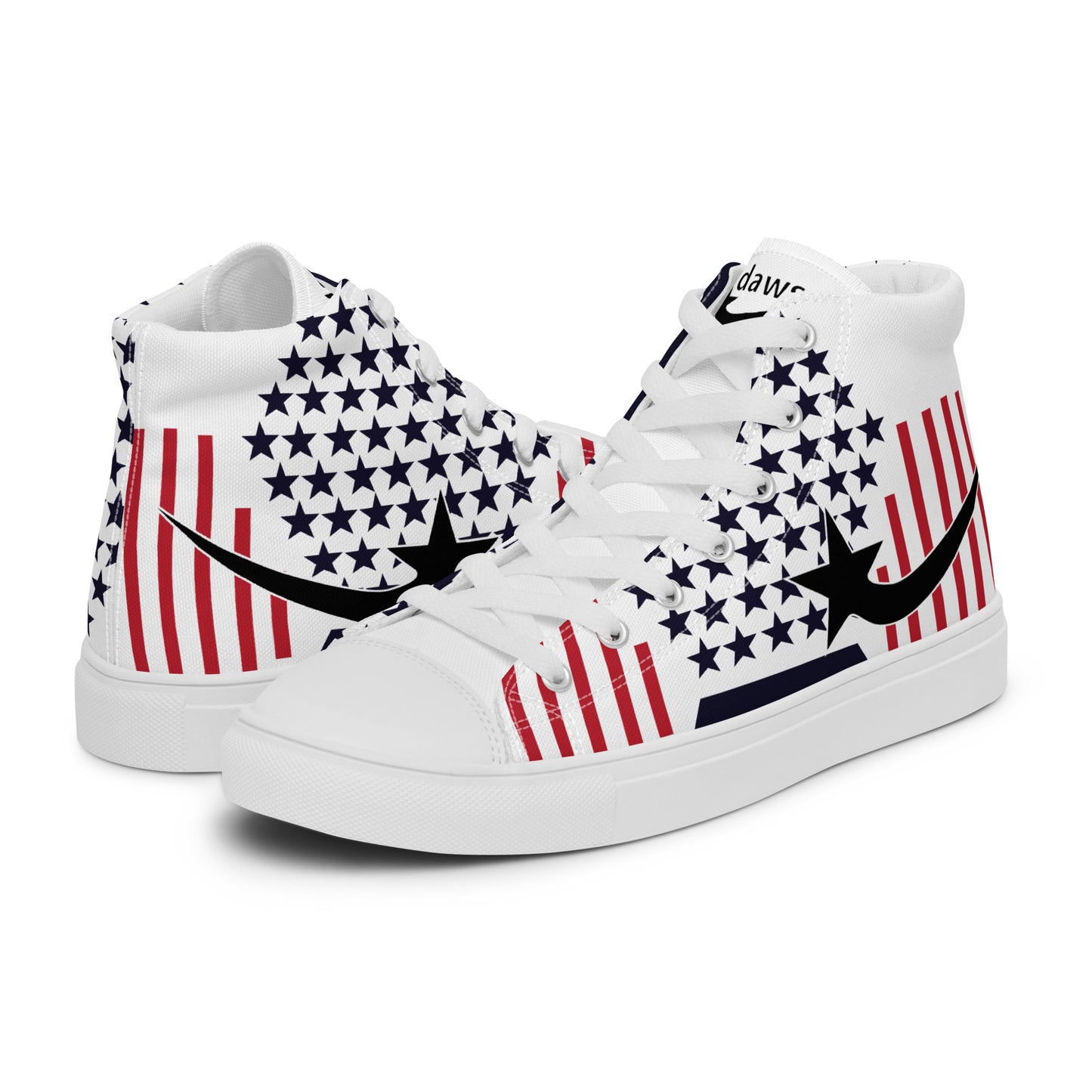 Daws Starswag Women’s high top canvas shooting star shoes