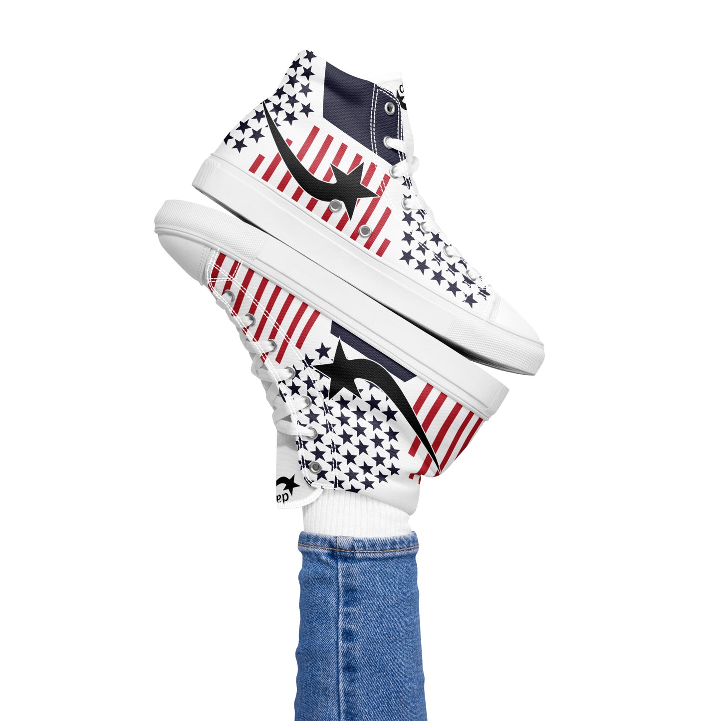 Daws Starswag Women’s high top canvas shooting star shoes