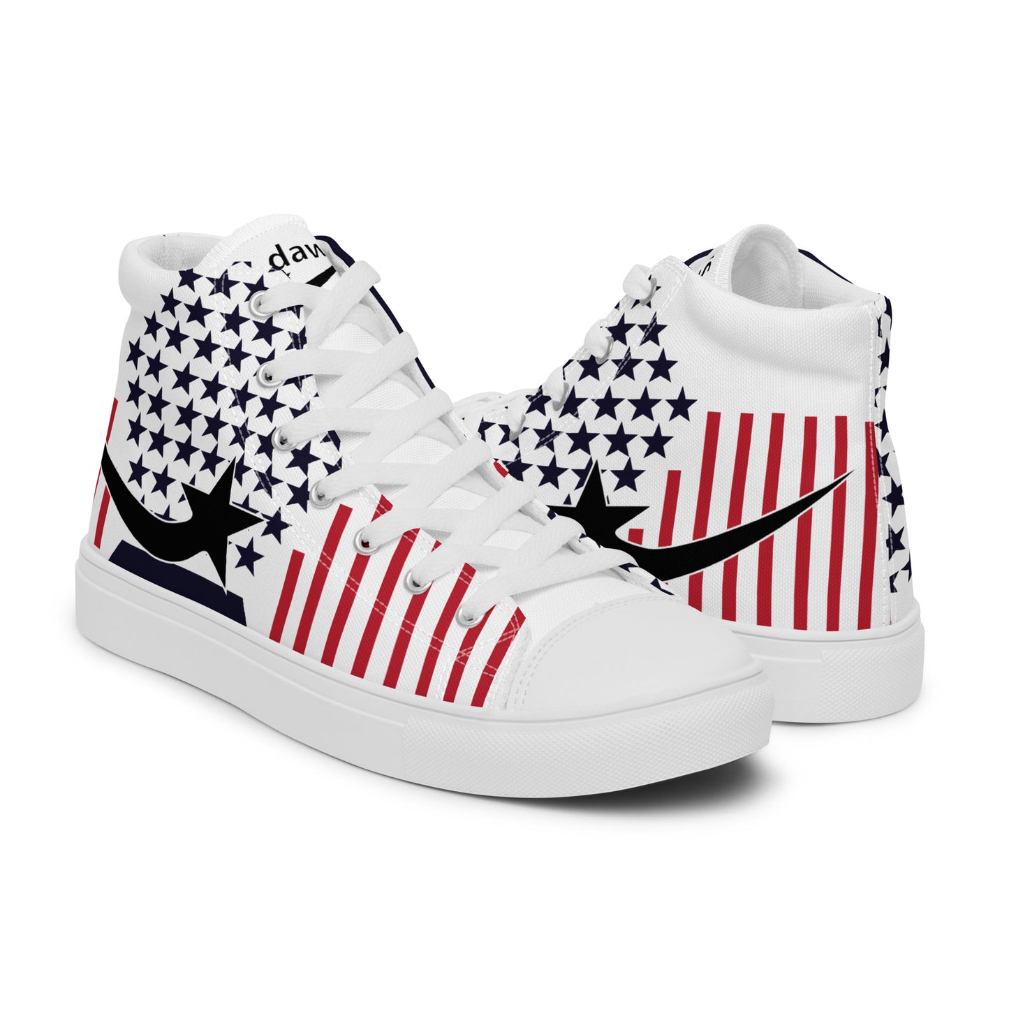 Daws Starswag Women’s high top canvas shooting star shoes