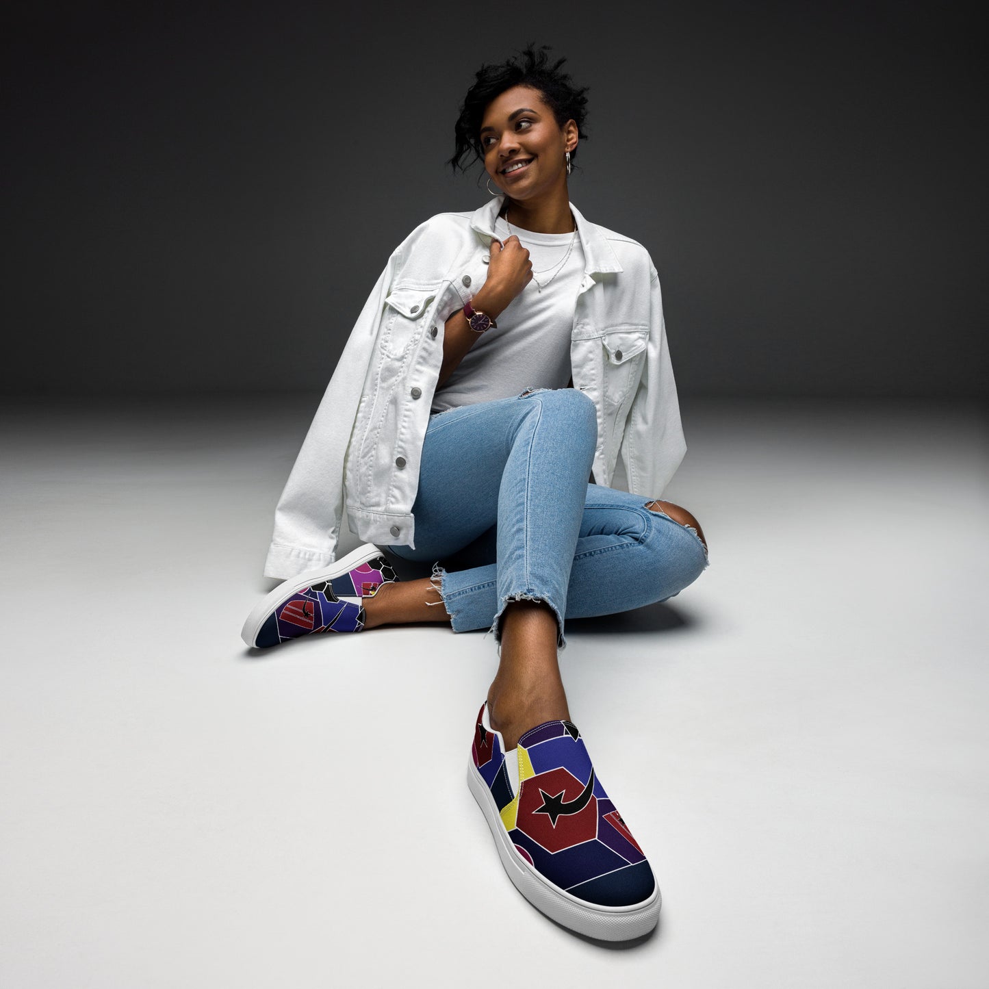 Daws shape effects Women’s slip-on canvas shoes