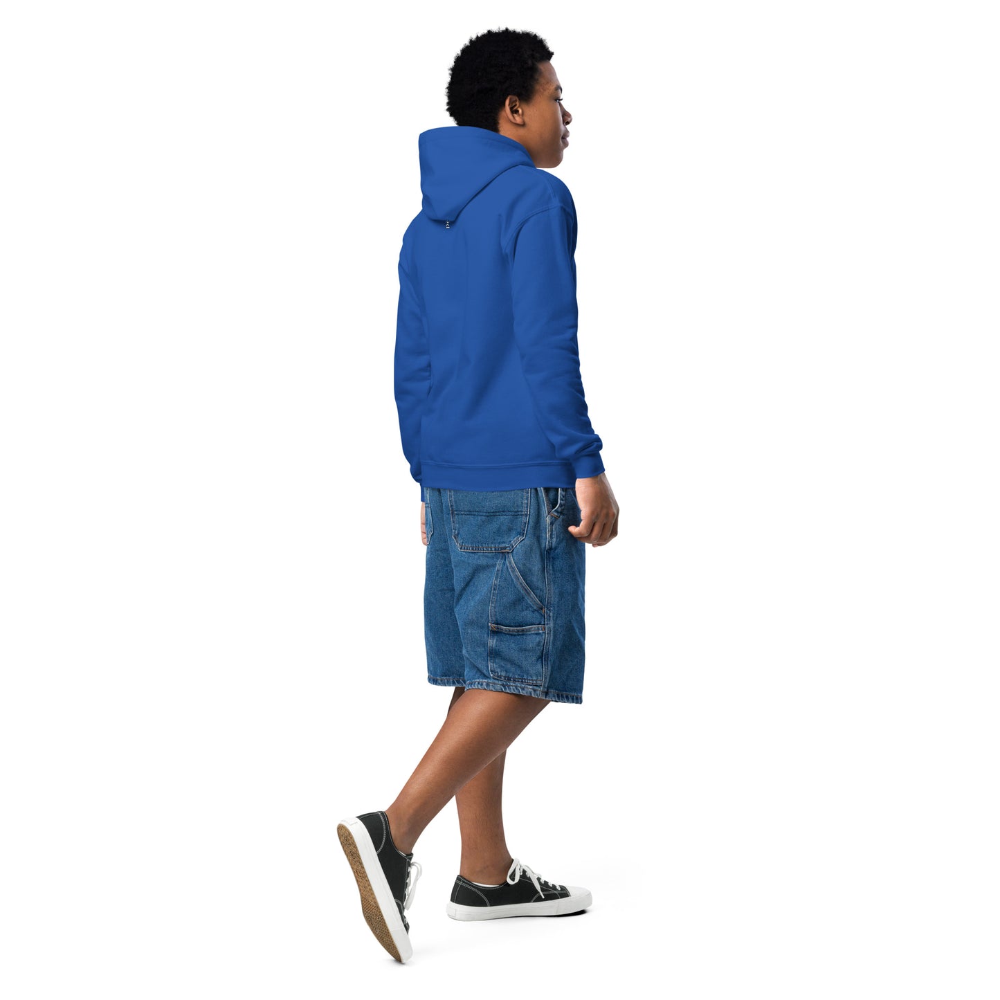 Daws running star multi color Youth heavy blend hoodie