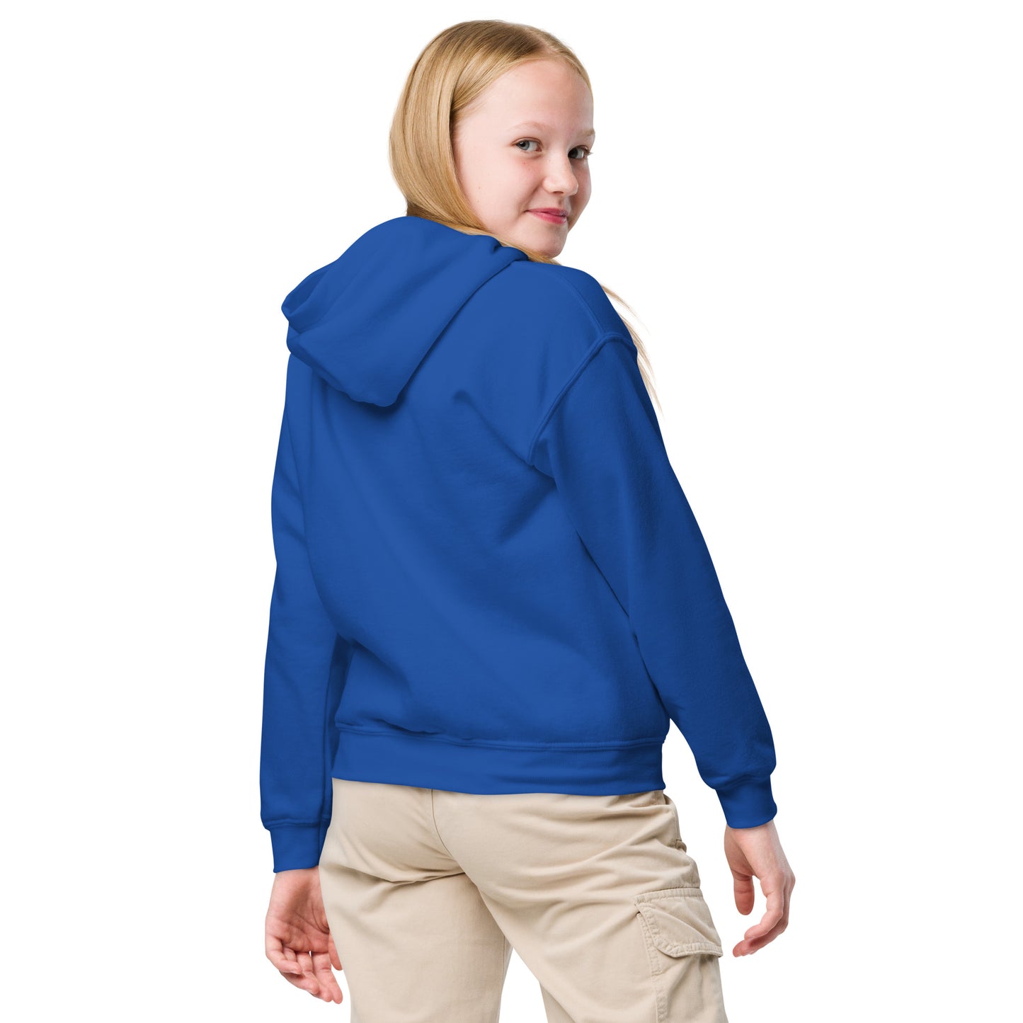 Daws running star multi color Youth heavy blend hoodie