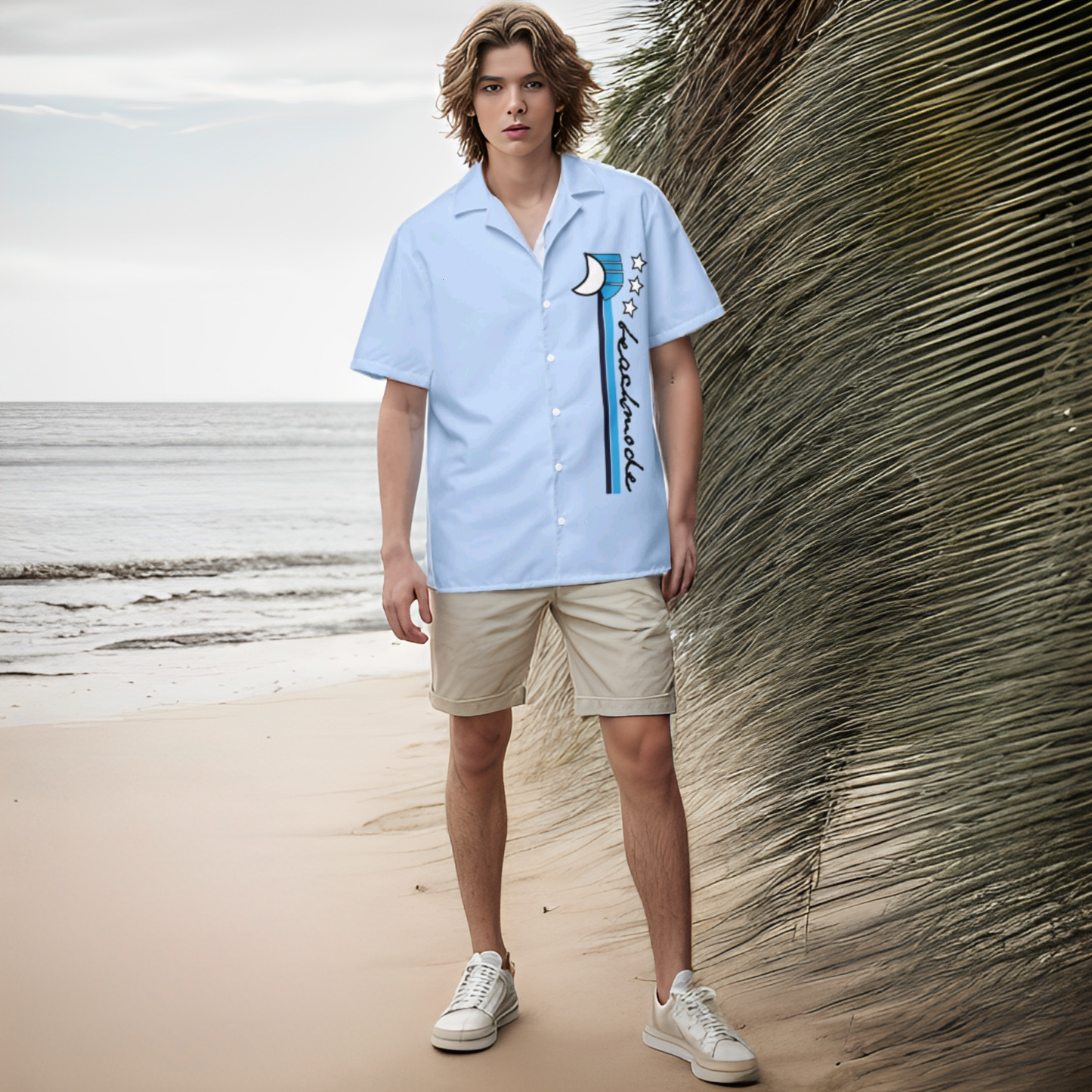 Daws Harwood beachmode Unisex button shirt