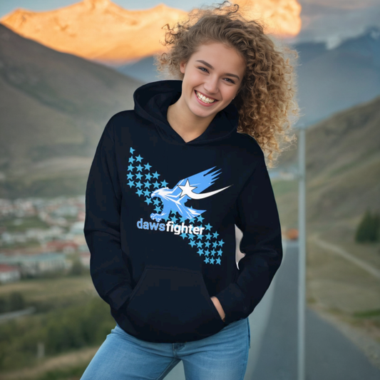 Daws fighter eagle stars Unisex Hoodie