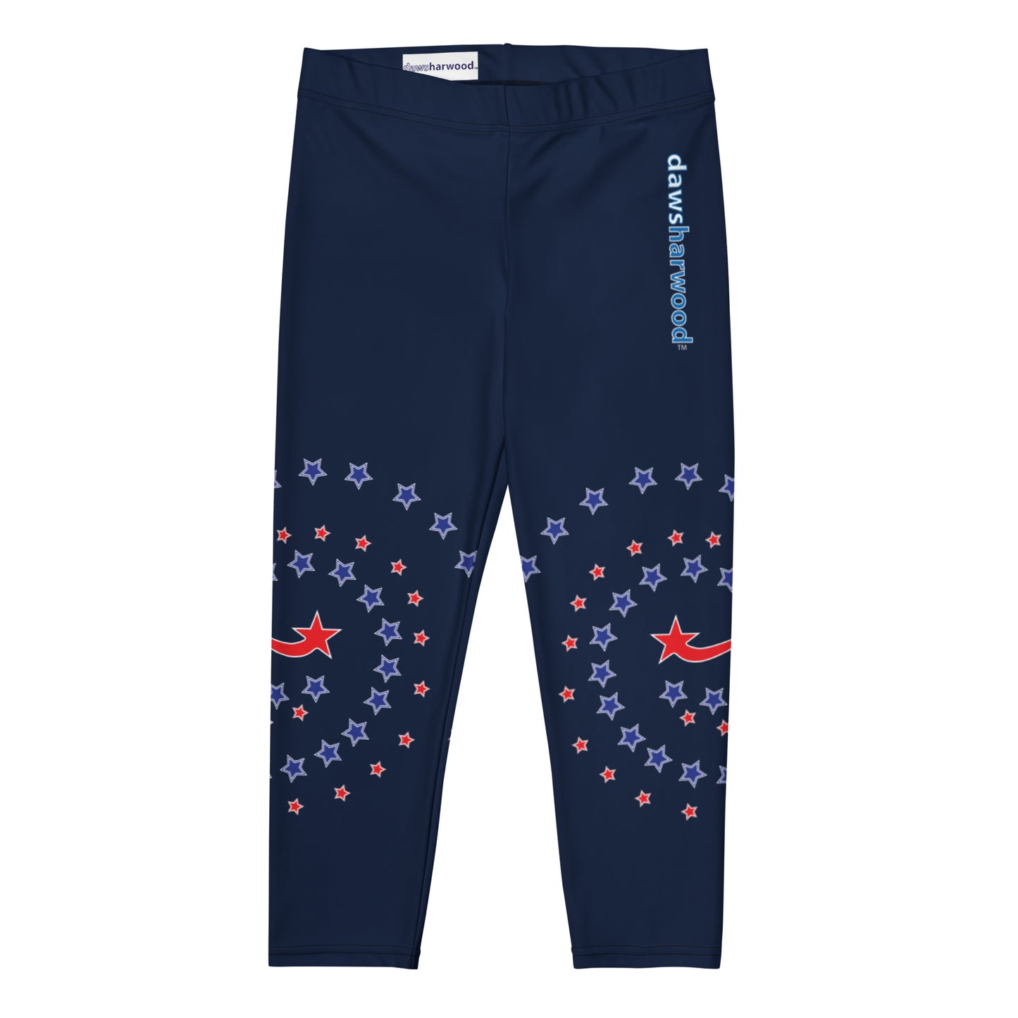 Daws galaxy logo accent Capri Leggings