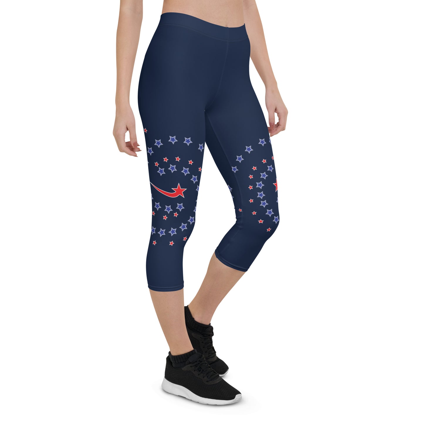 Daws galaxy logo accent Capri Leggings