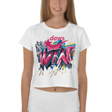 Daws win women's soccer Crop Tee