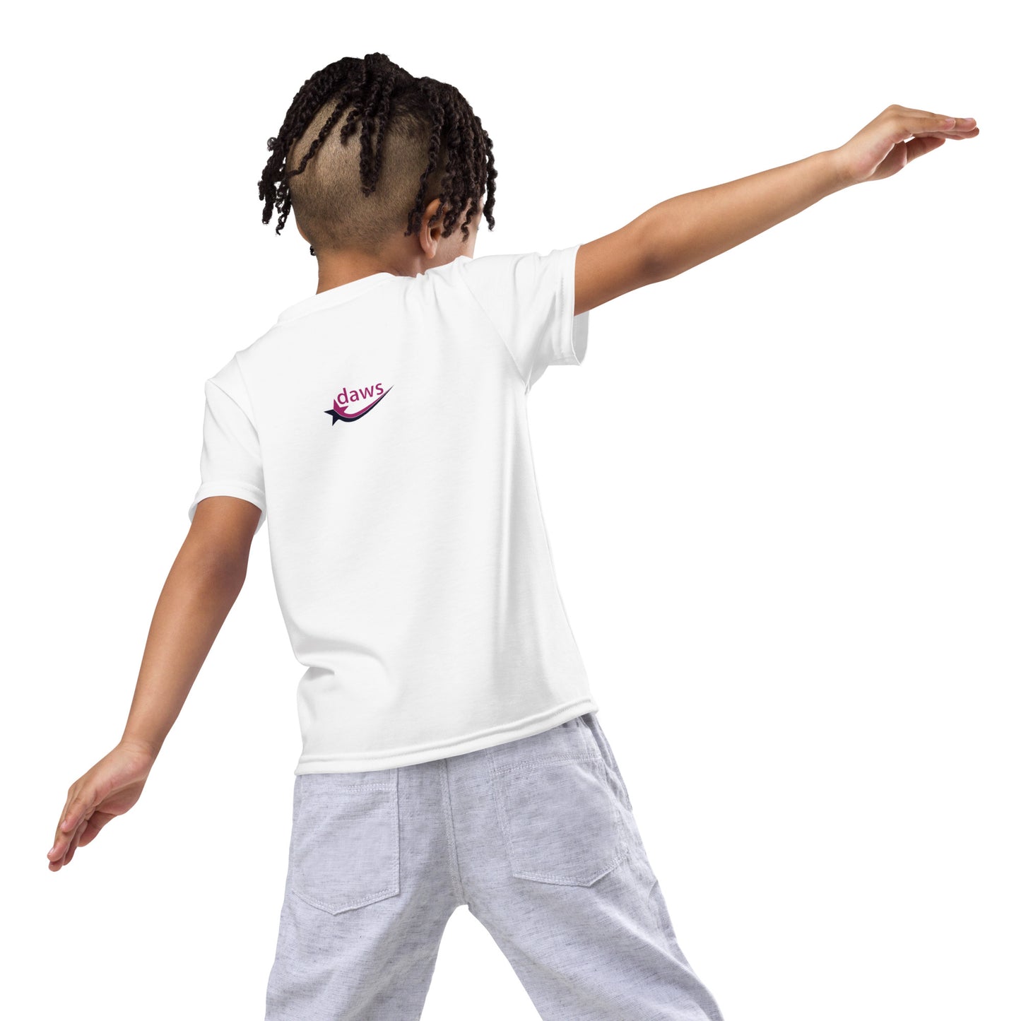 Daws shooting star Kids crew neck t-shirt