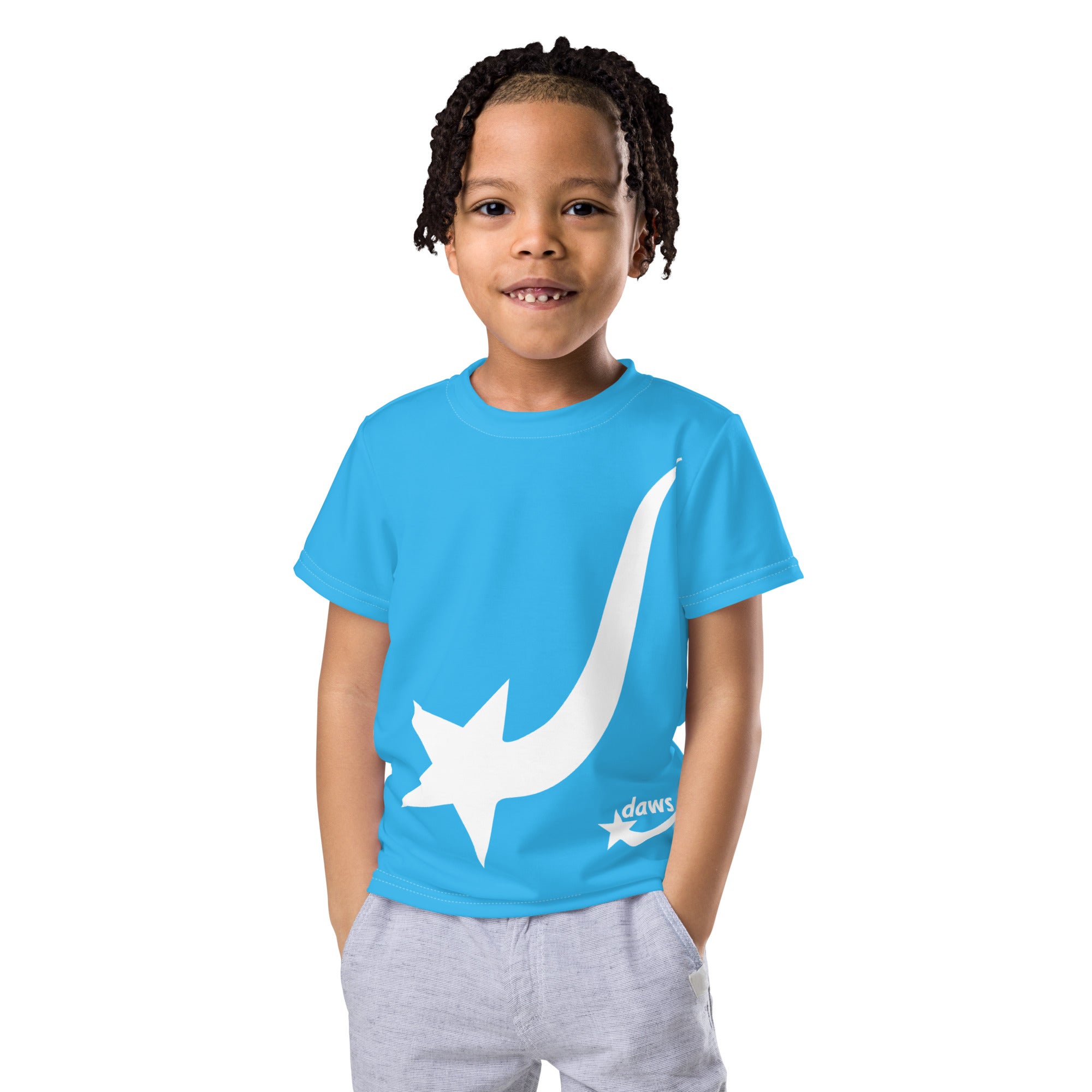 Daws shooting star Kids crew neck t-shirt