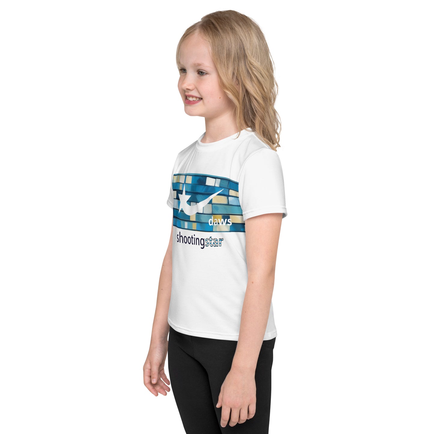 Daws shooting star Kids crew neck t-shirt