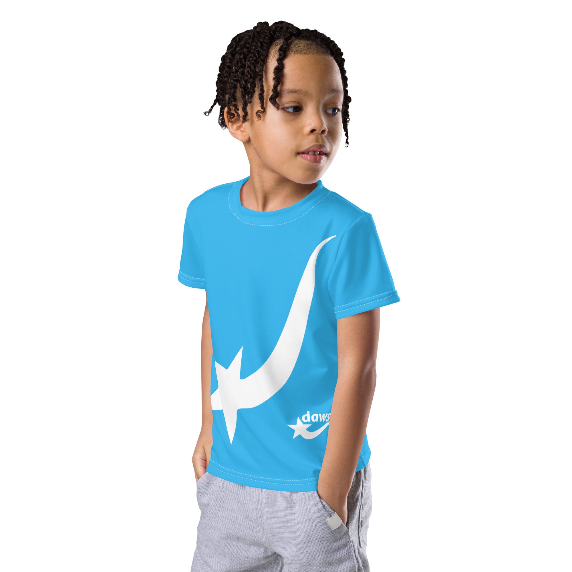 Daws shooting star Kids crew neck t-shirt