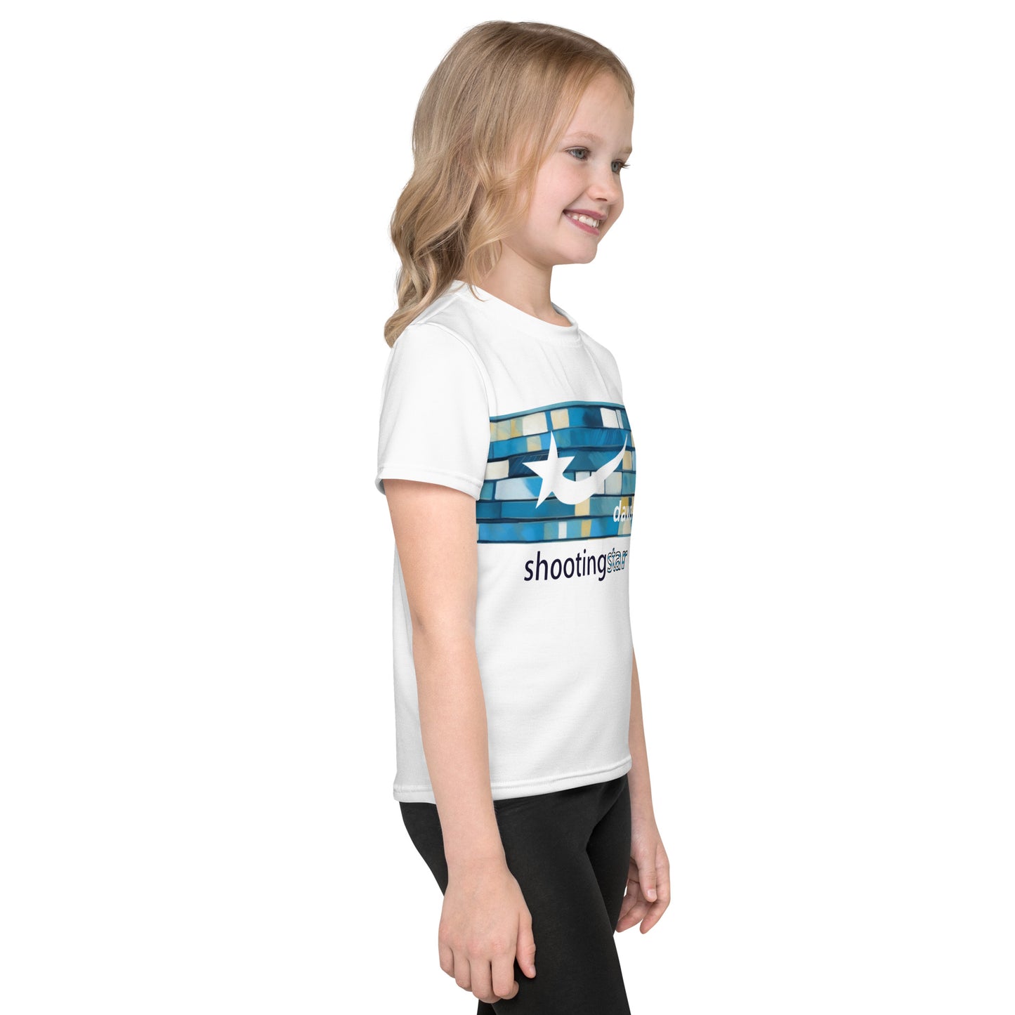 Daws shooting star Kids crew neck t-shirt