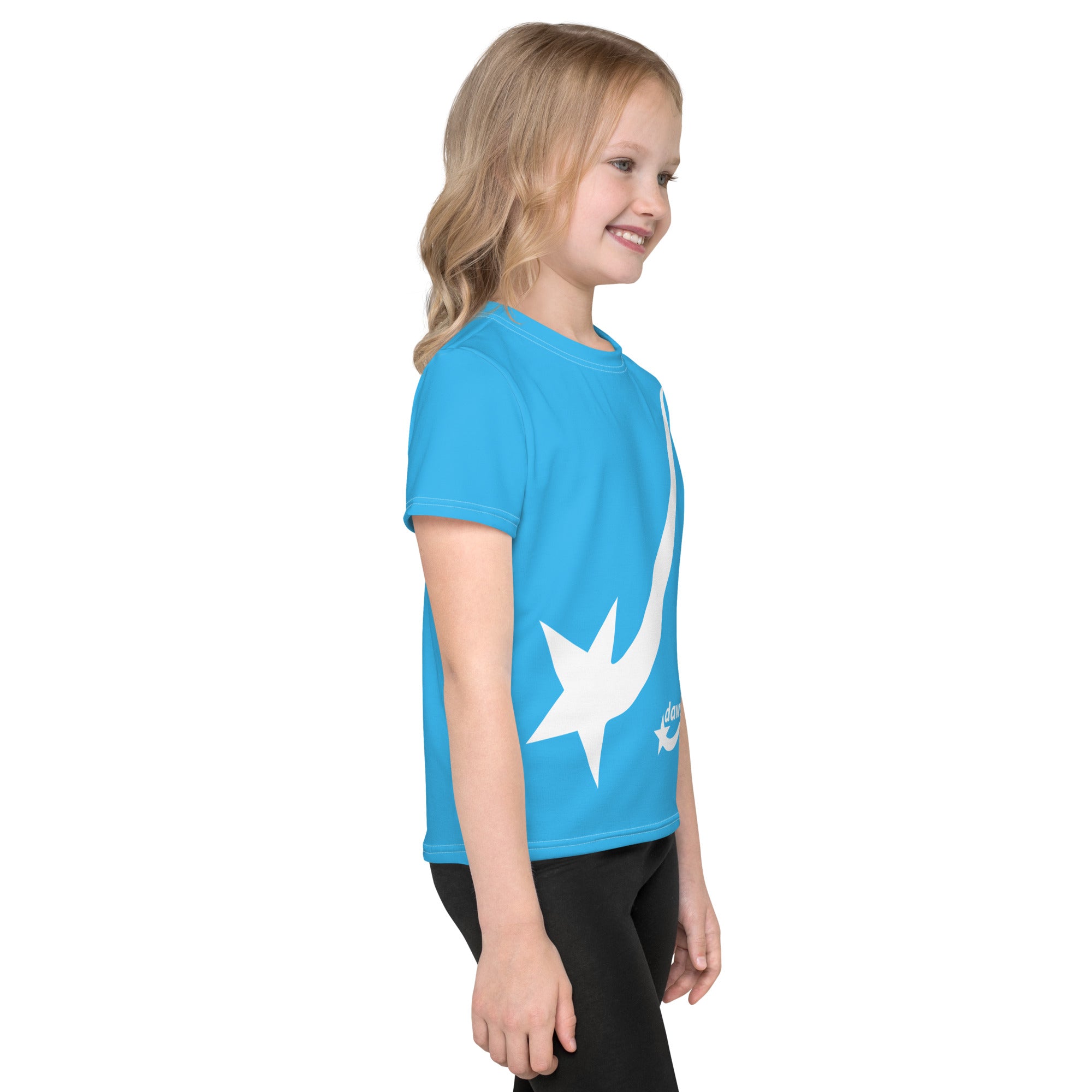 Daws shooting star Kids crew neck t-shirt