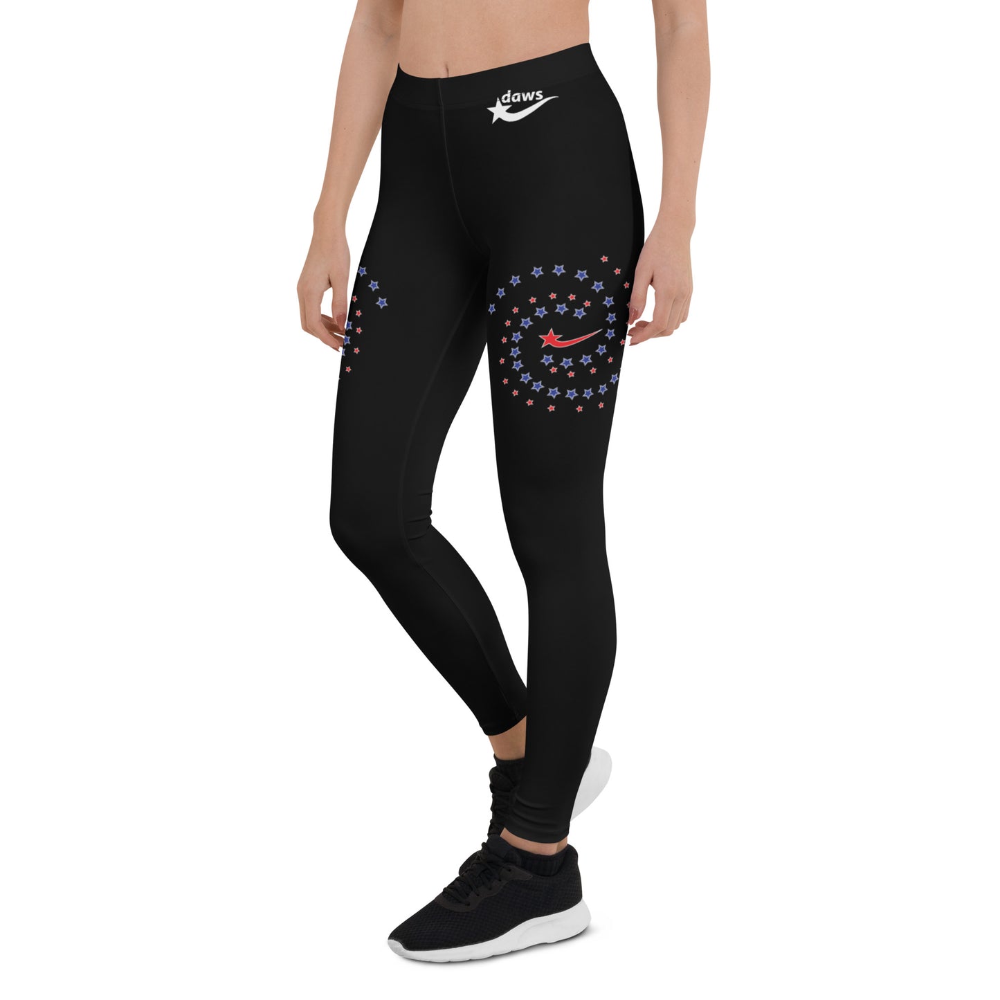 Daws Girl Classic Black galaxy Leggings