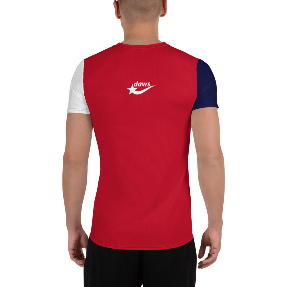 Daws soccer icon USA Men's Athletic T-shirt