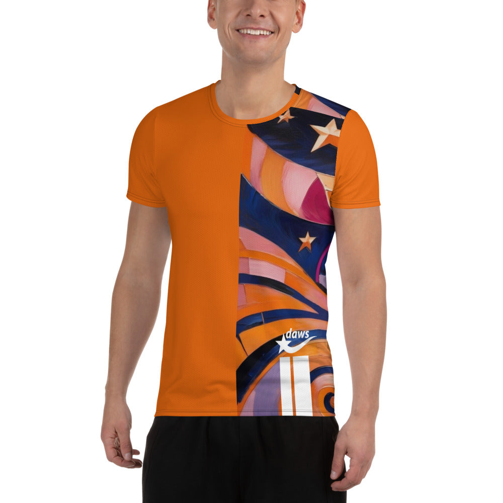 Daws orange city Men's Athletic T-shirt