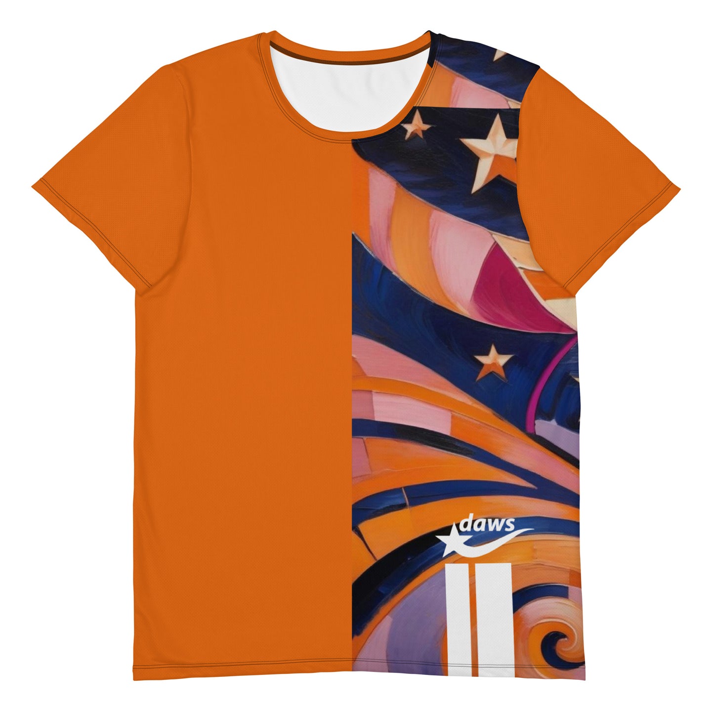 Daws orange city Men's Athletic T-shirt