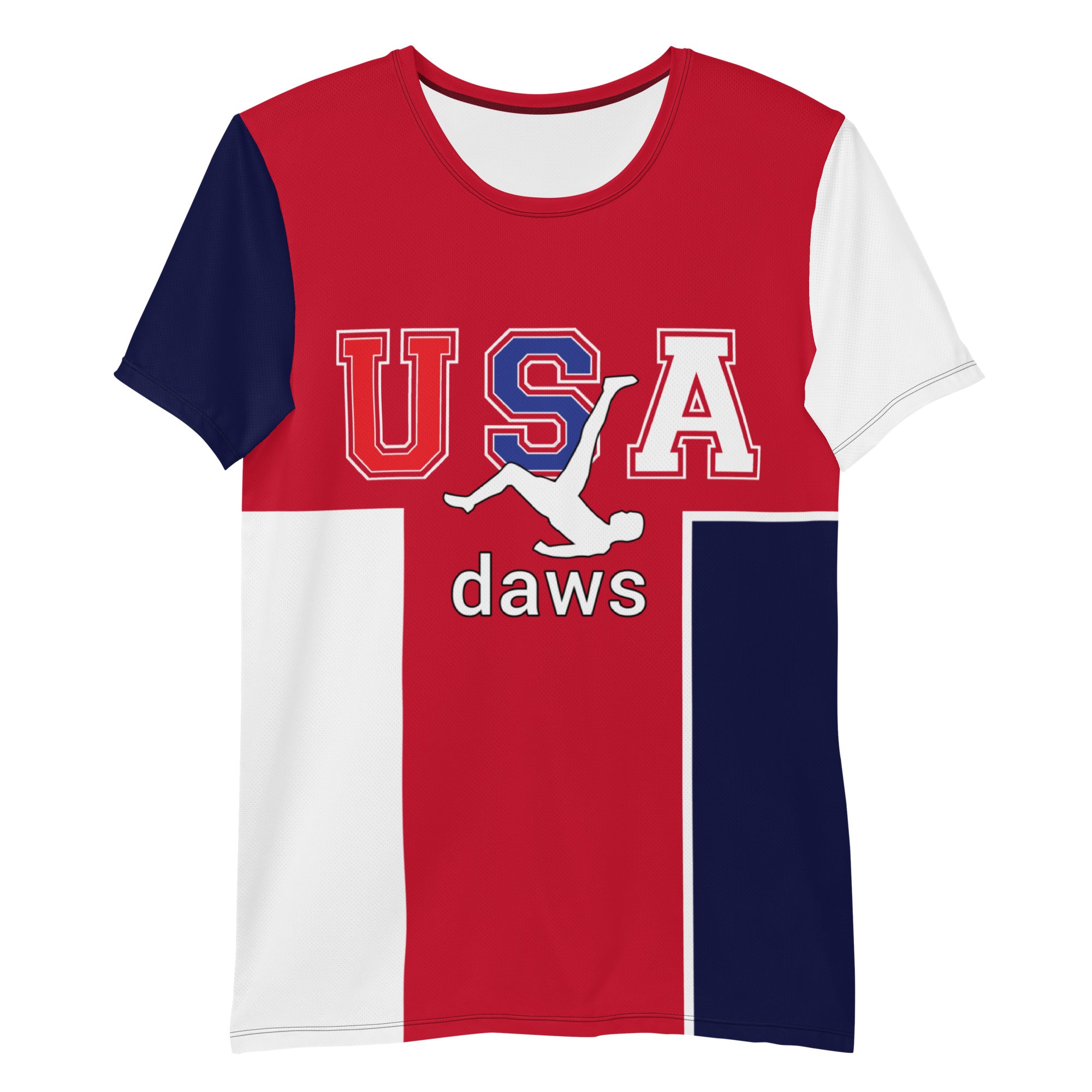 Daws soccer icon USA Men's Athletic T-shirt