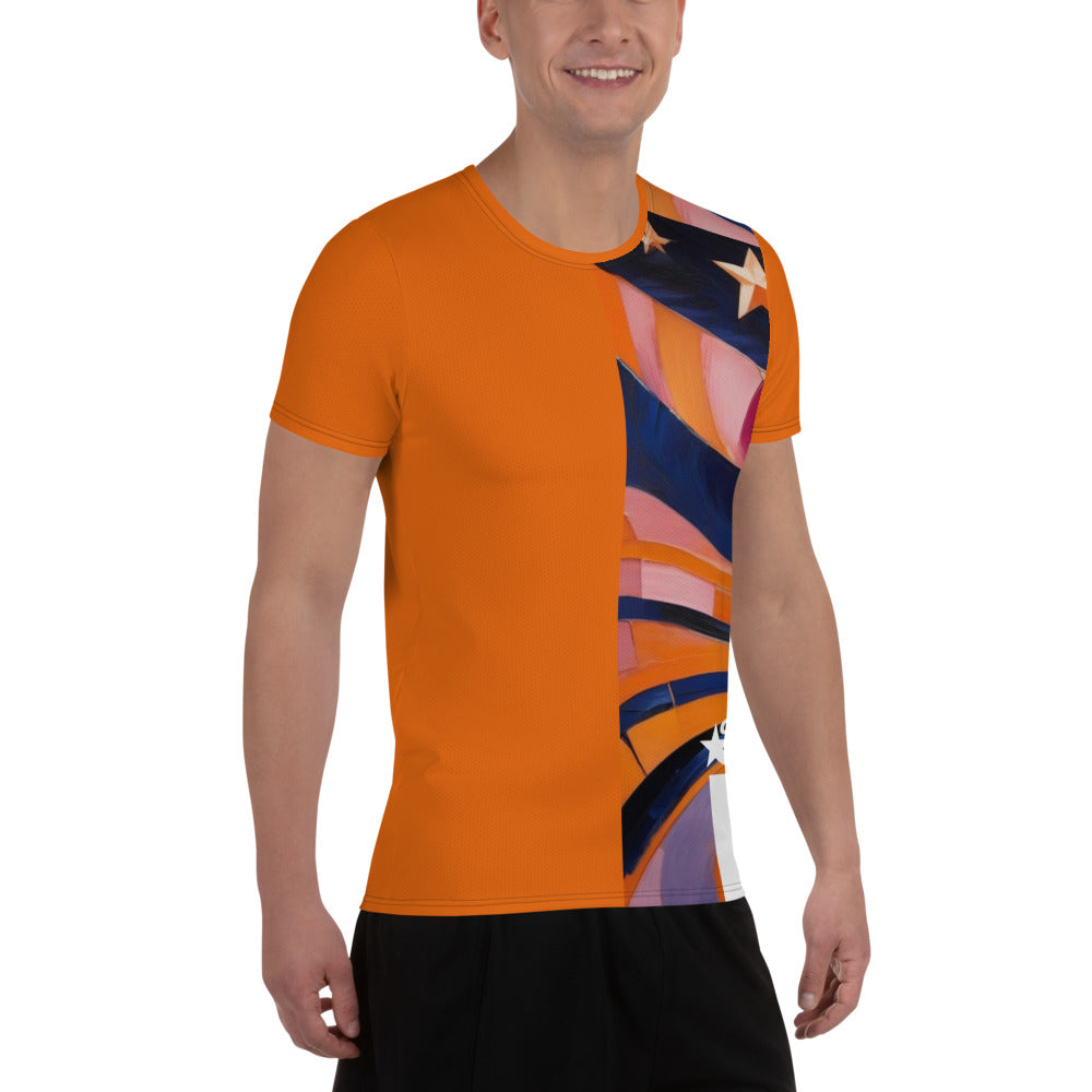 Daws orange city Men's Athletic T-shirt