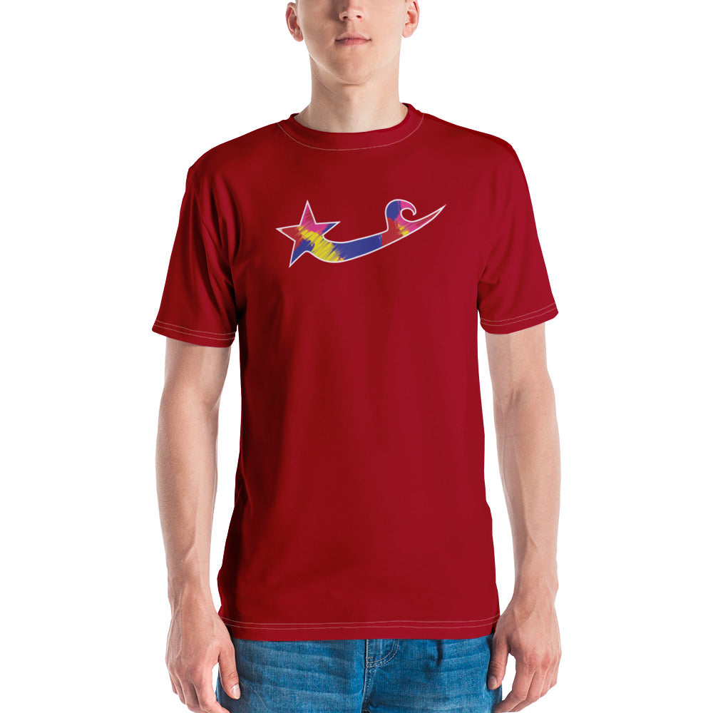 Daws surf star multi color Men's t-shirt