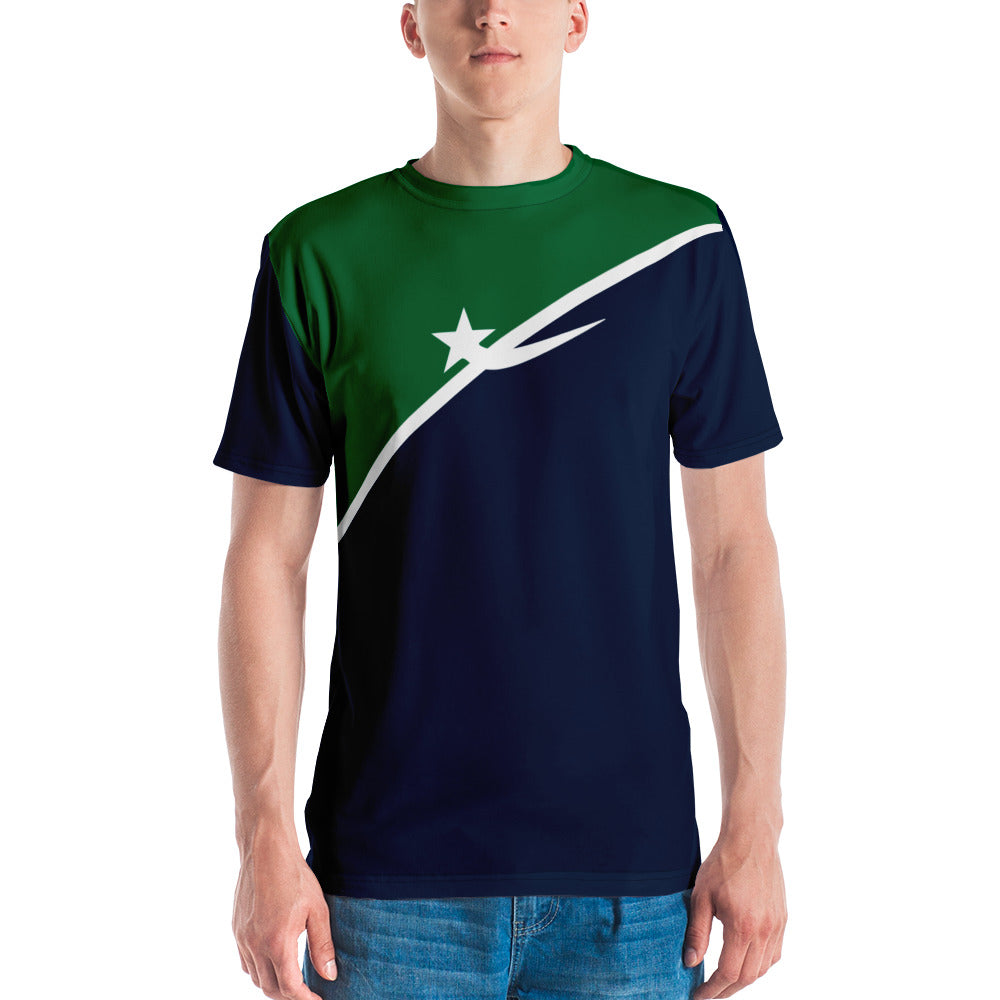 Daws legend logo blue green Men's t-shirt