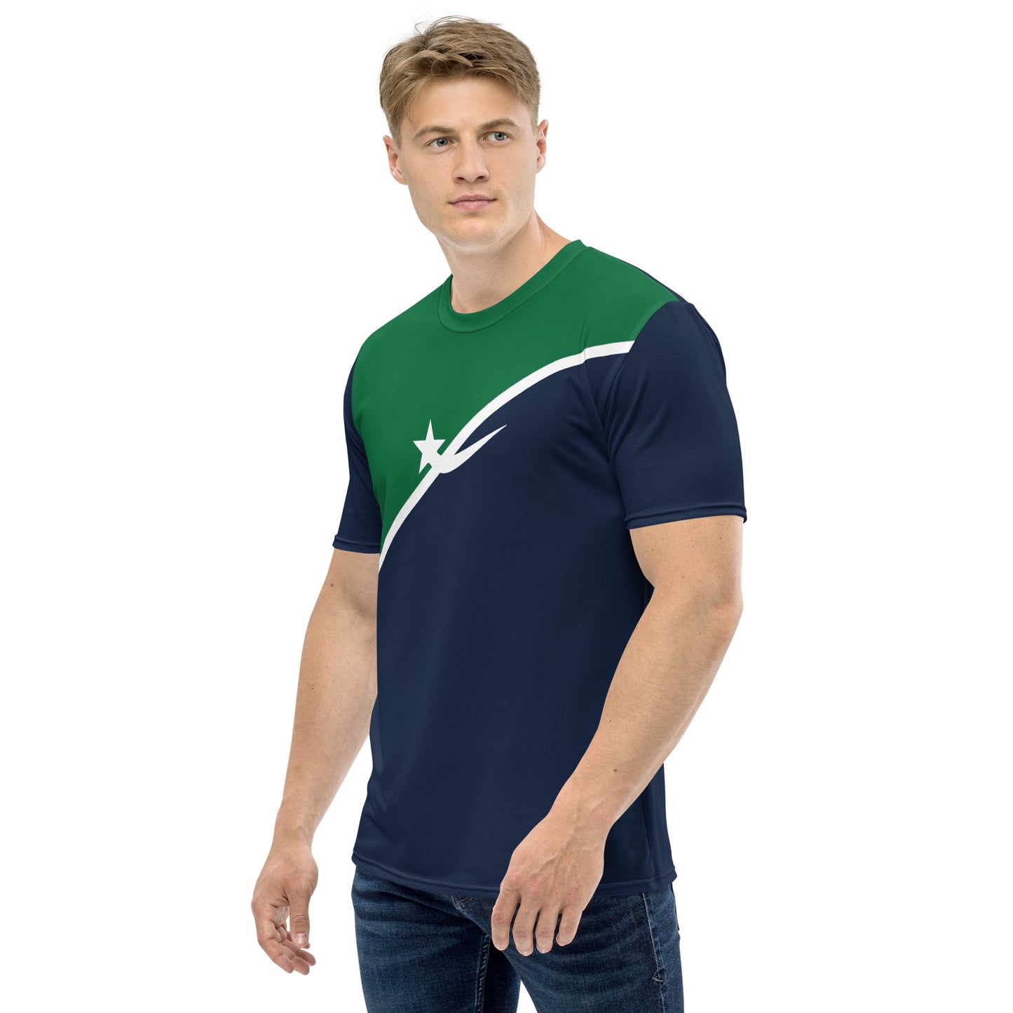 Daws legend logo blue green Men's t-shirt