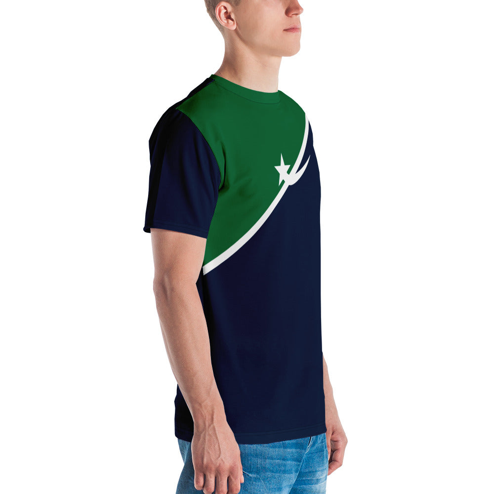 Daws legend logo blue green Men's t-shirt