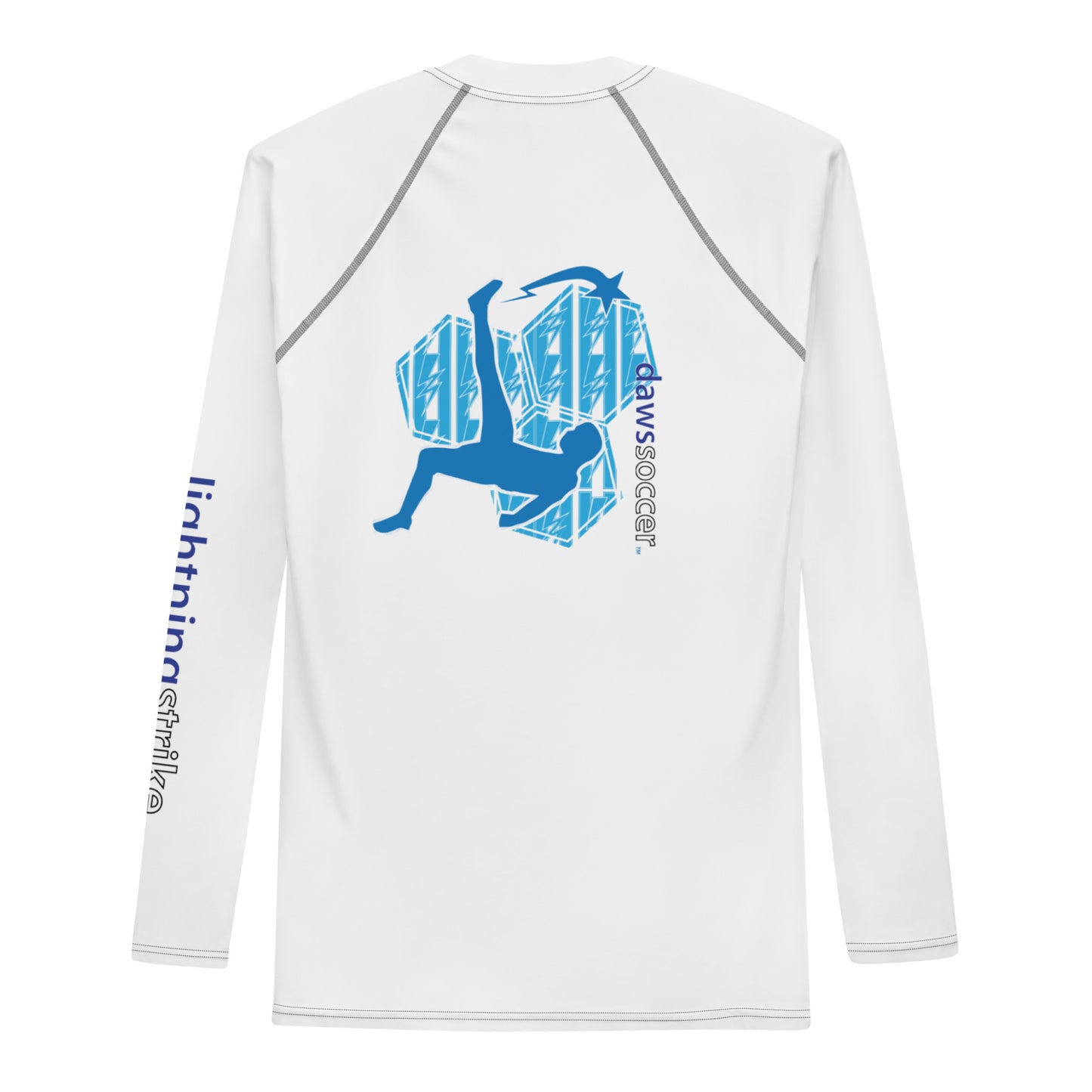 Daws Soccer lightning strike Men's Rash Guard