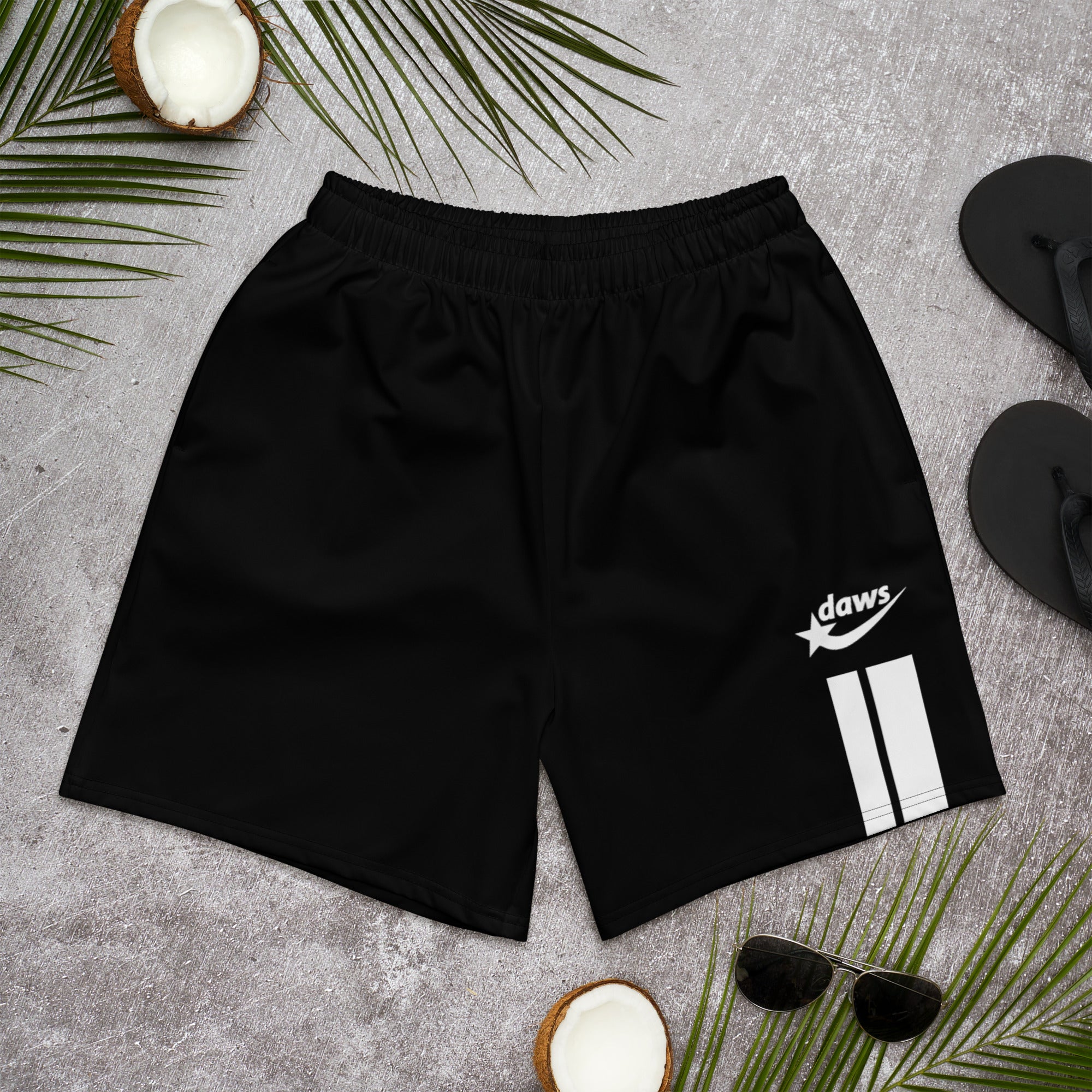 Daws Soccer black accent Recycled Athletic Shorts