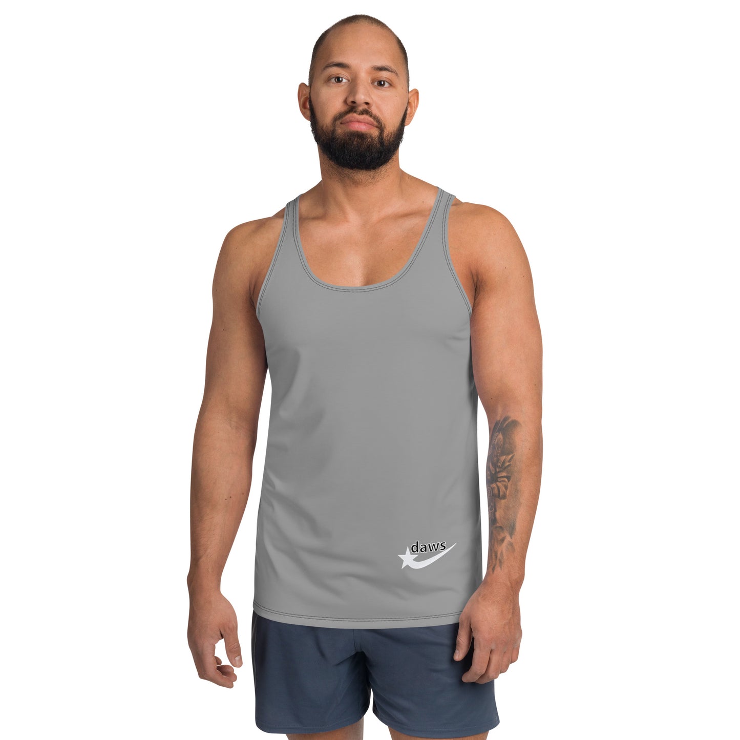 Daws logo athletic grey Unisex Tank Top