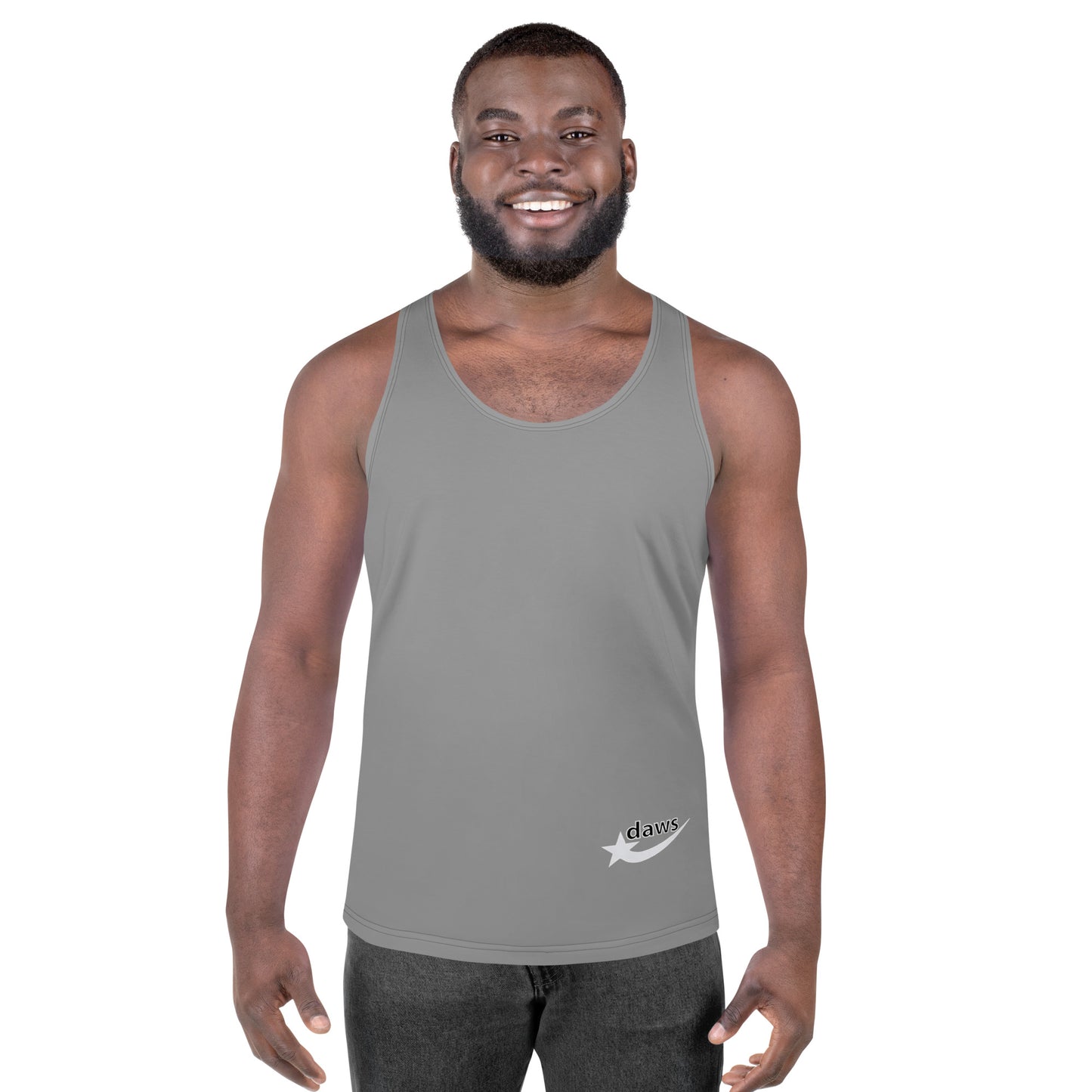 Daws logo athletic grey Unisex Tank Top