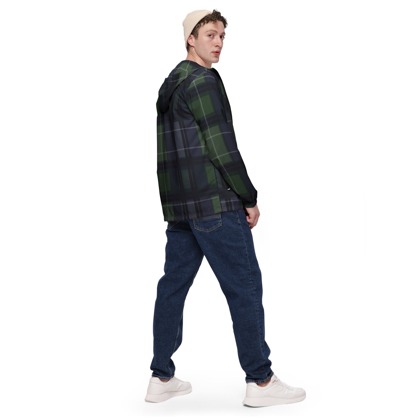 Daws Harwood plaid Men’s windbreaker