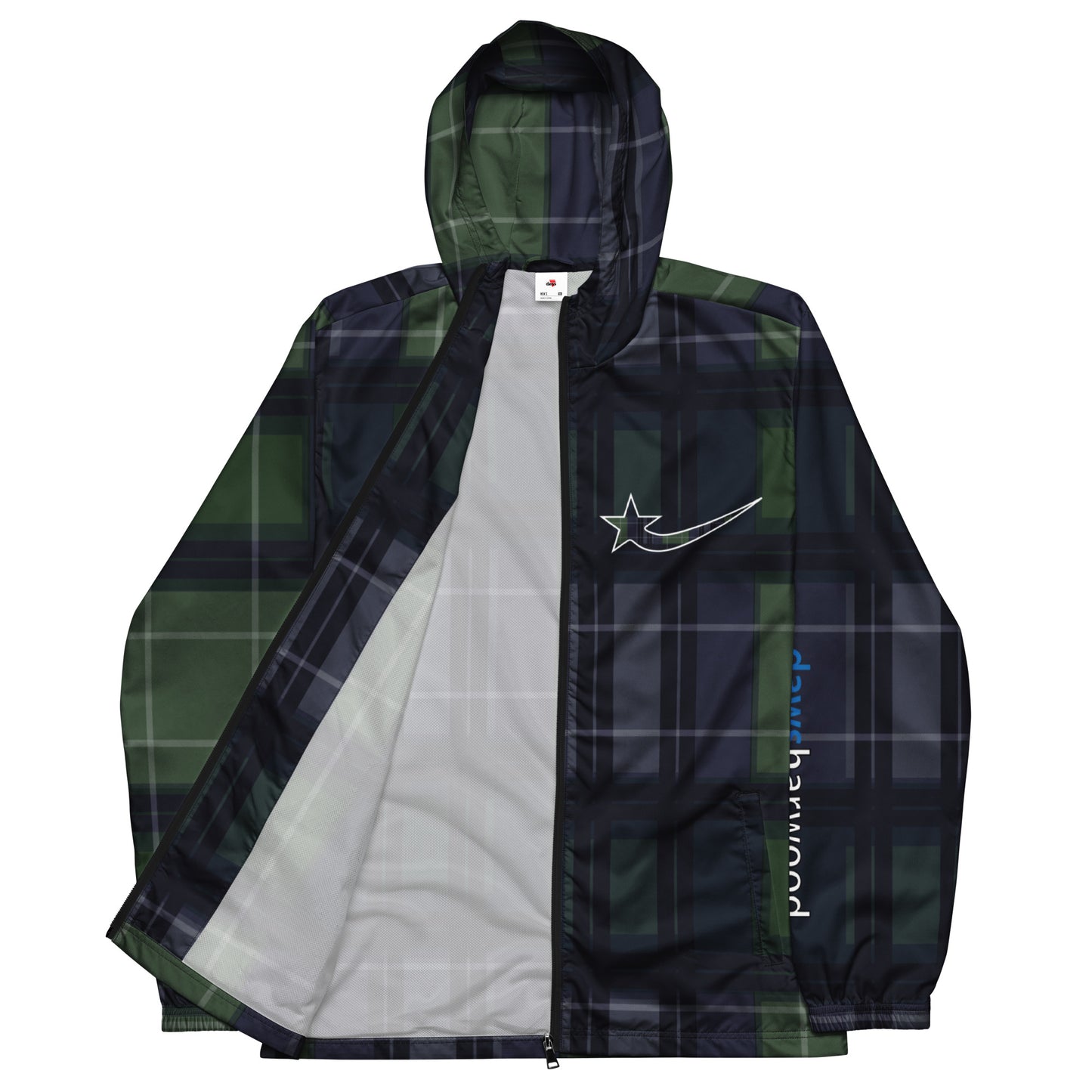 Daws Harwood plaid Men’s windbreaker