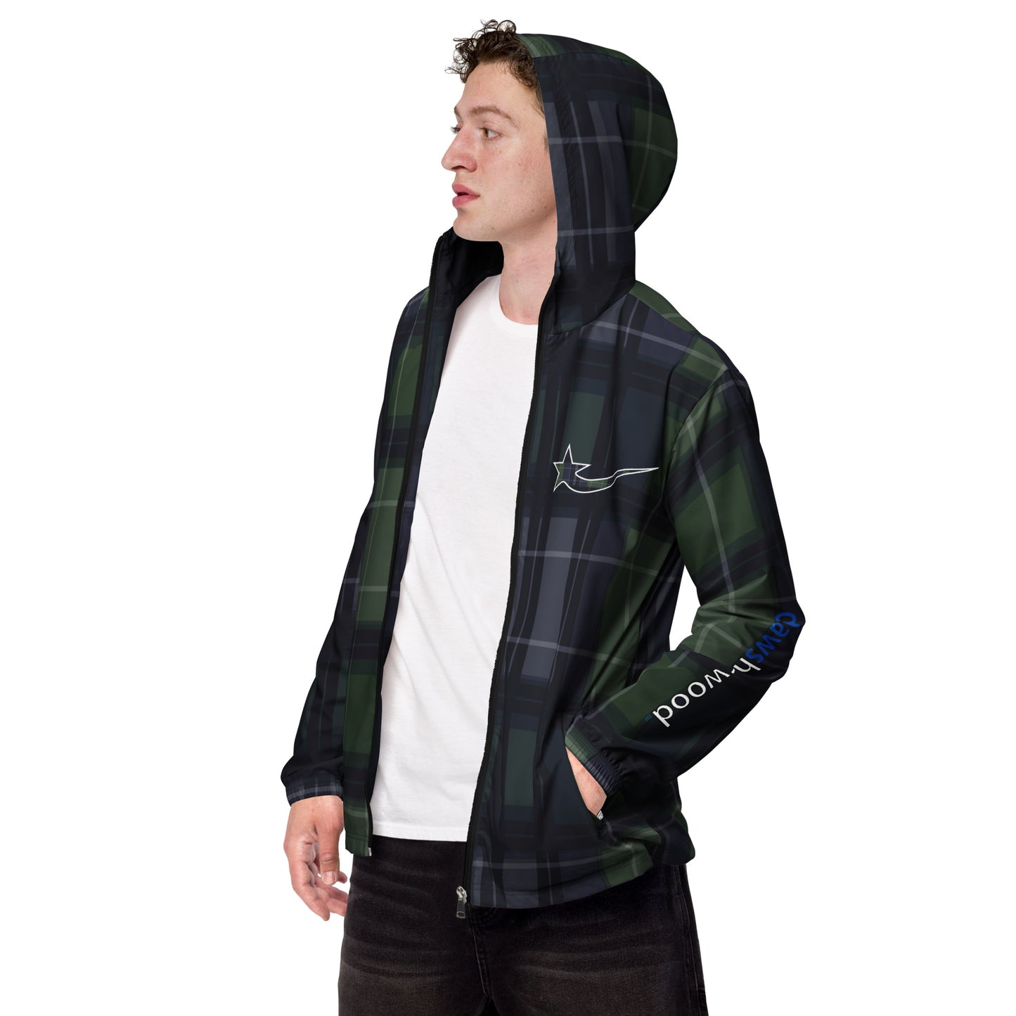 Daws Harwood plaid Men’s windbreaker