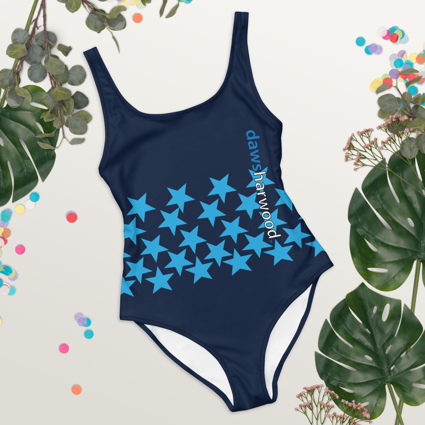 Daws star accents One-Piece Swimsuit