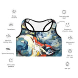 Daws soccer Padded Sports Bra