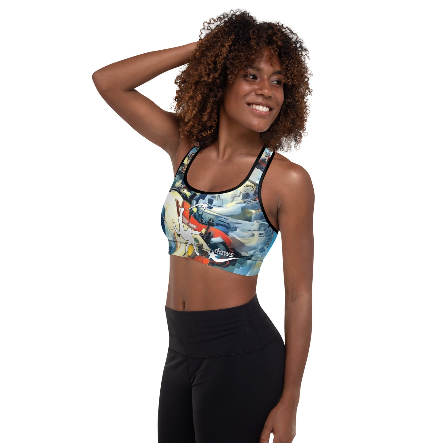 Daws soccer Padded Sports Bra