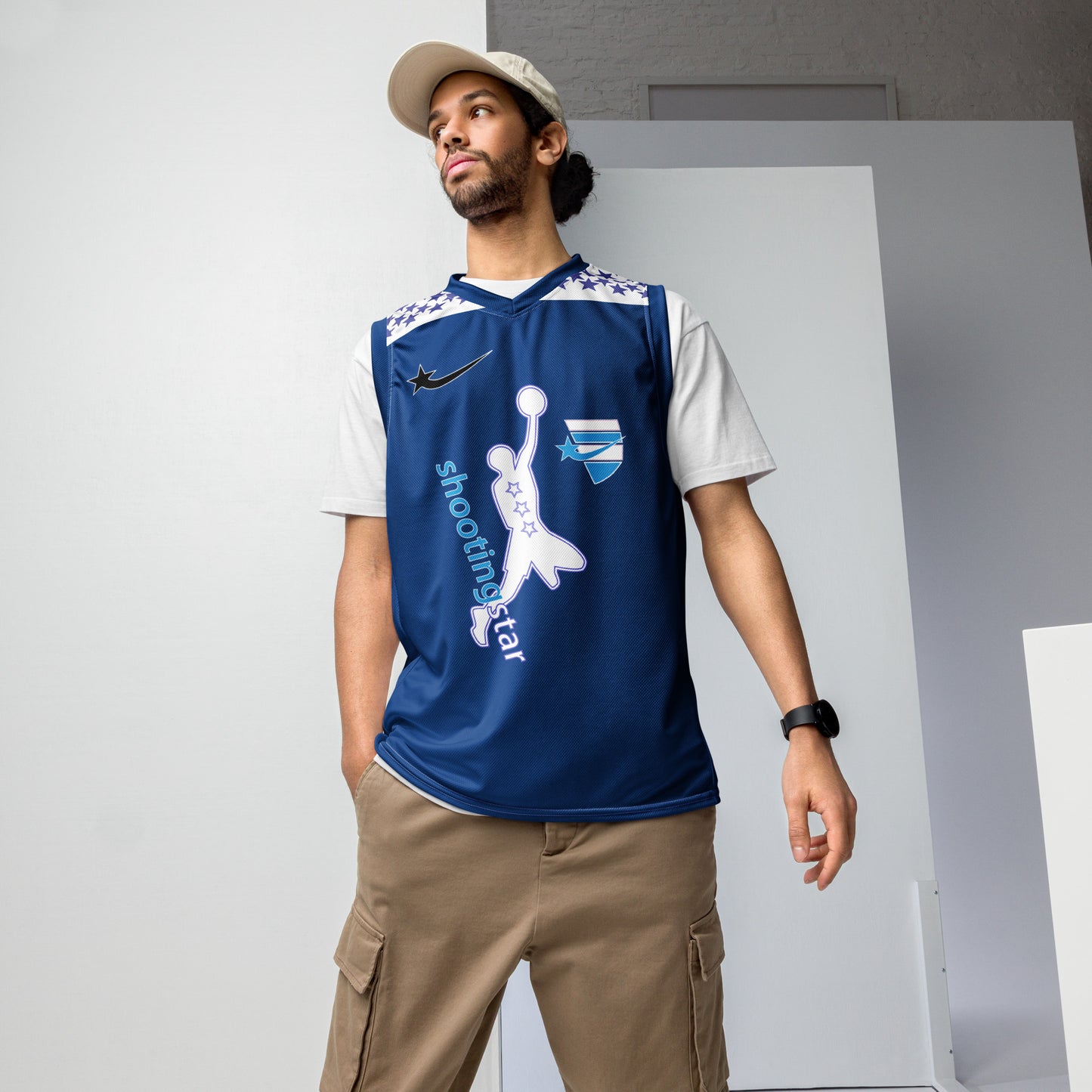 Daws Harwood Recycled unisex basketball jersey