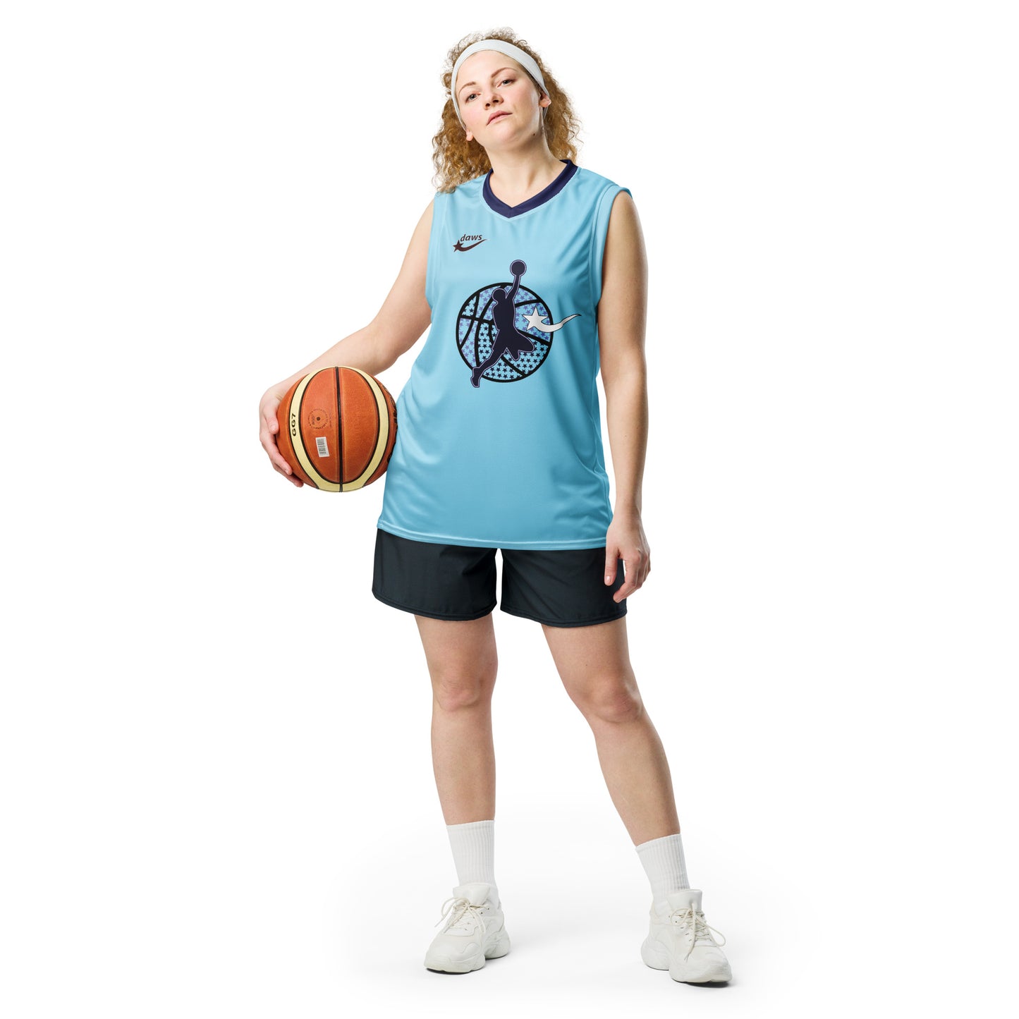 Daws harwood Star 22 Recycled unisex basketball jersey