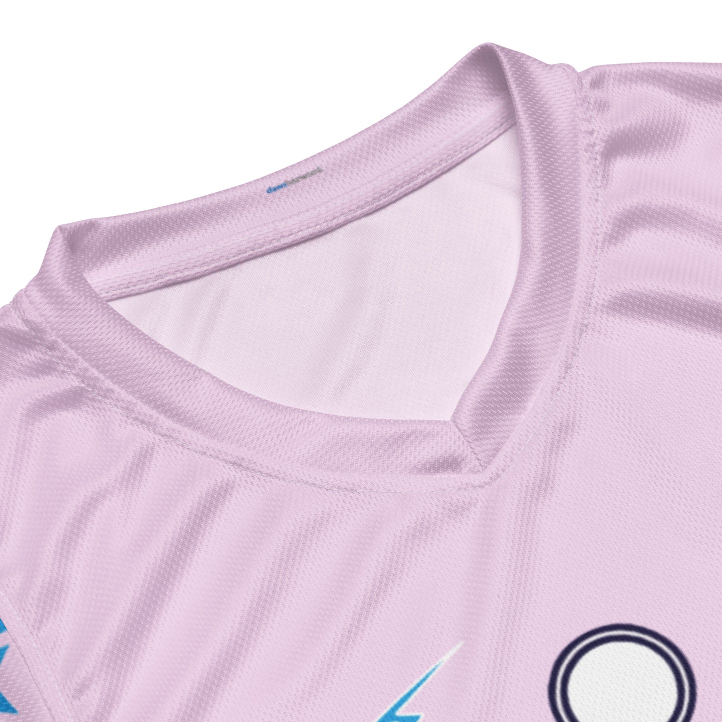 Daws womens pink Recycled unisex basketball jersey