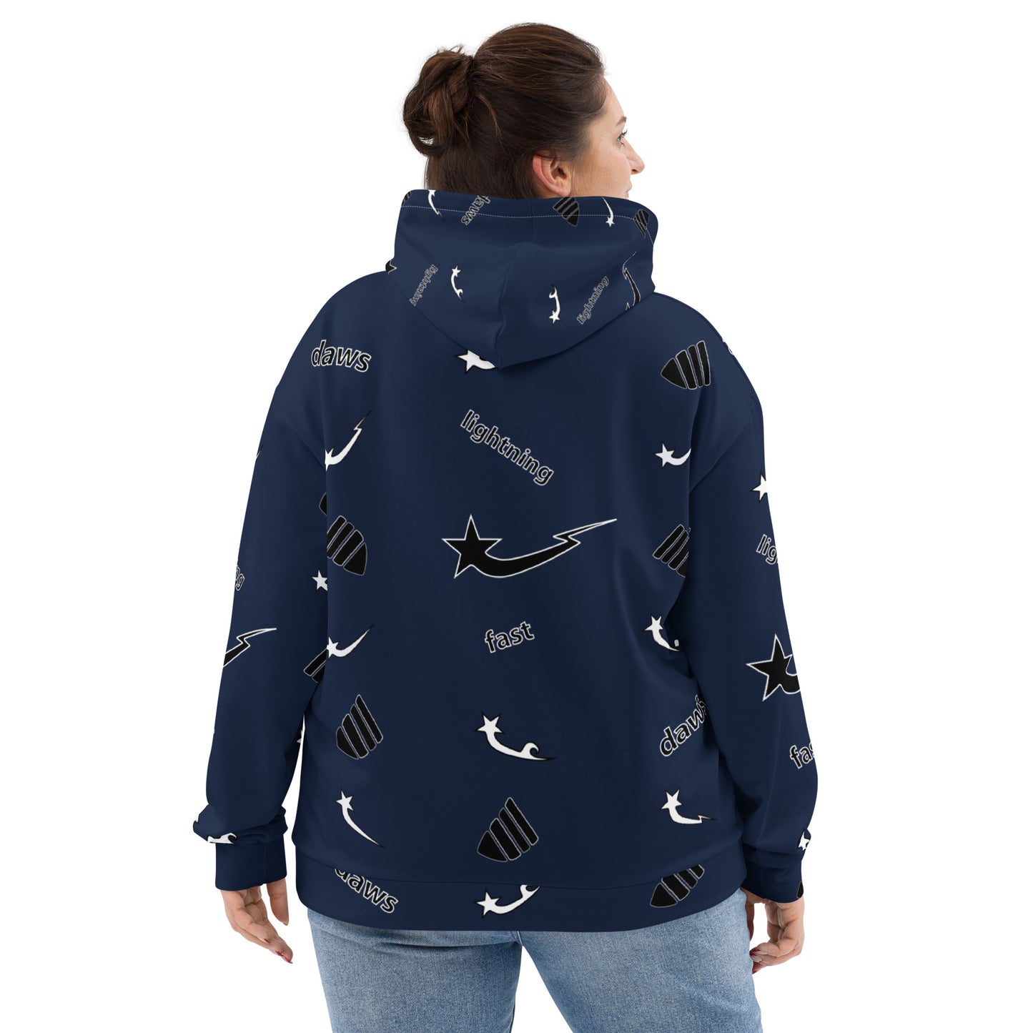 Daws lightning fast logo Unisex Hoodie