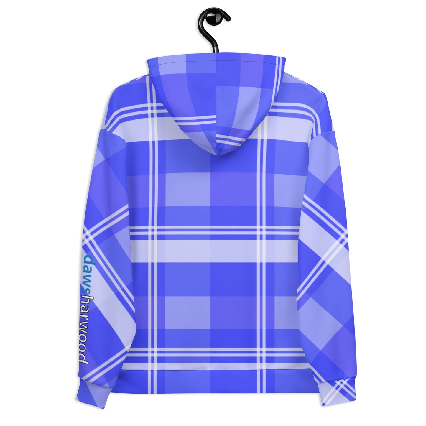 Daws Harwood blue plaid Unisex Hoodie