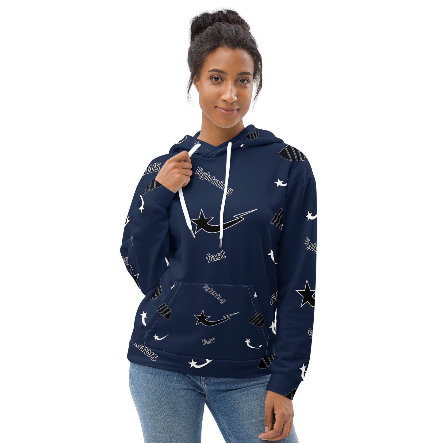 Daws lightning fast logo Unisex Hoodie