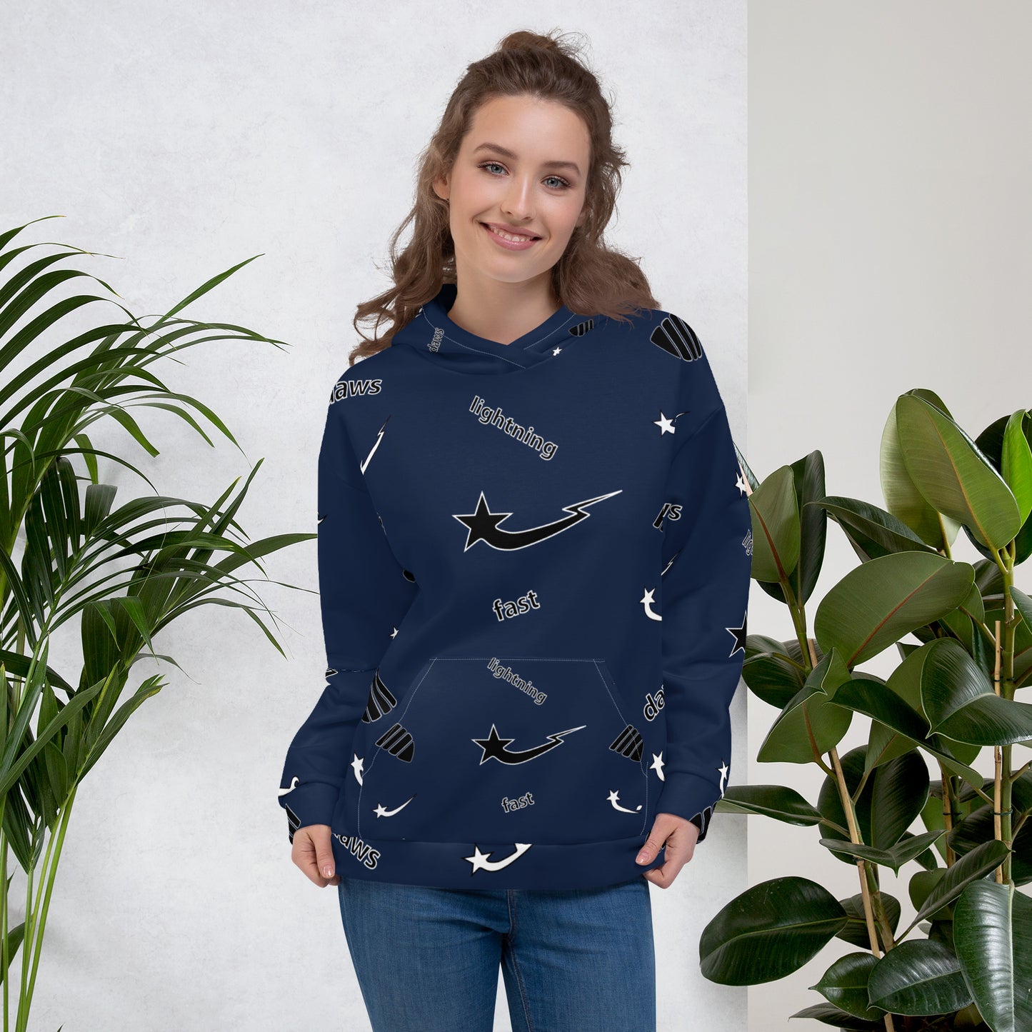 Daws lightning fast logo Unisex Hoodie