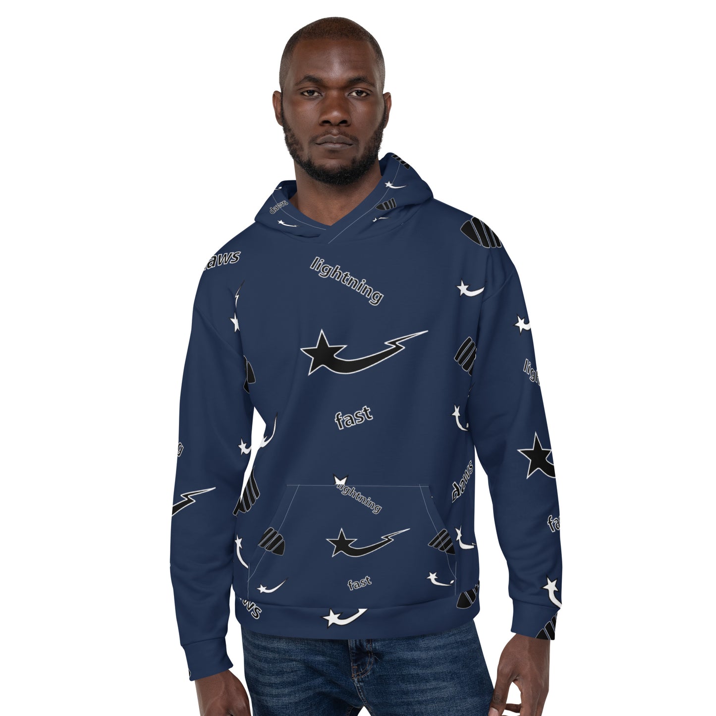 Daws lightning fast logo Unisex Hoodie